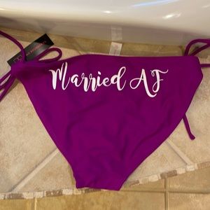 Nwt size medium married af bikini bottoms